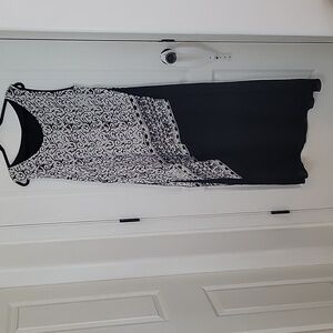 Black & White Maxi Dress SZ LG
